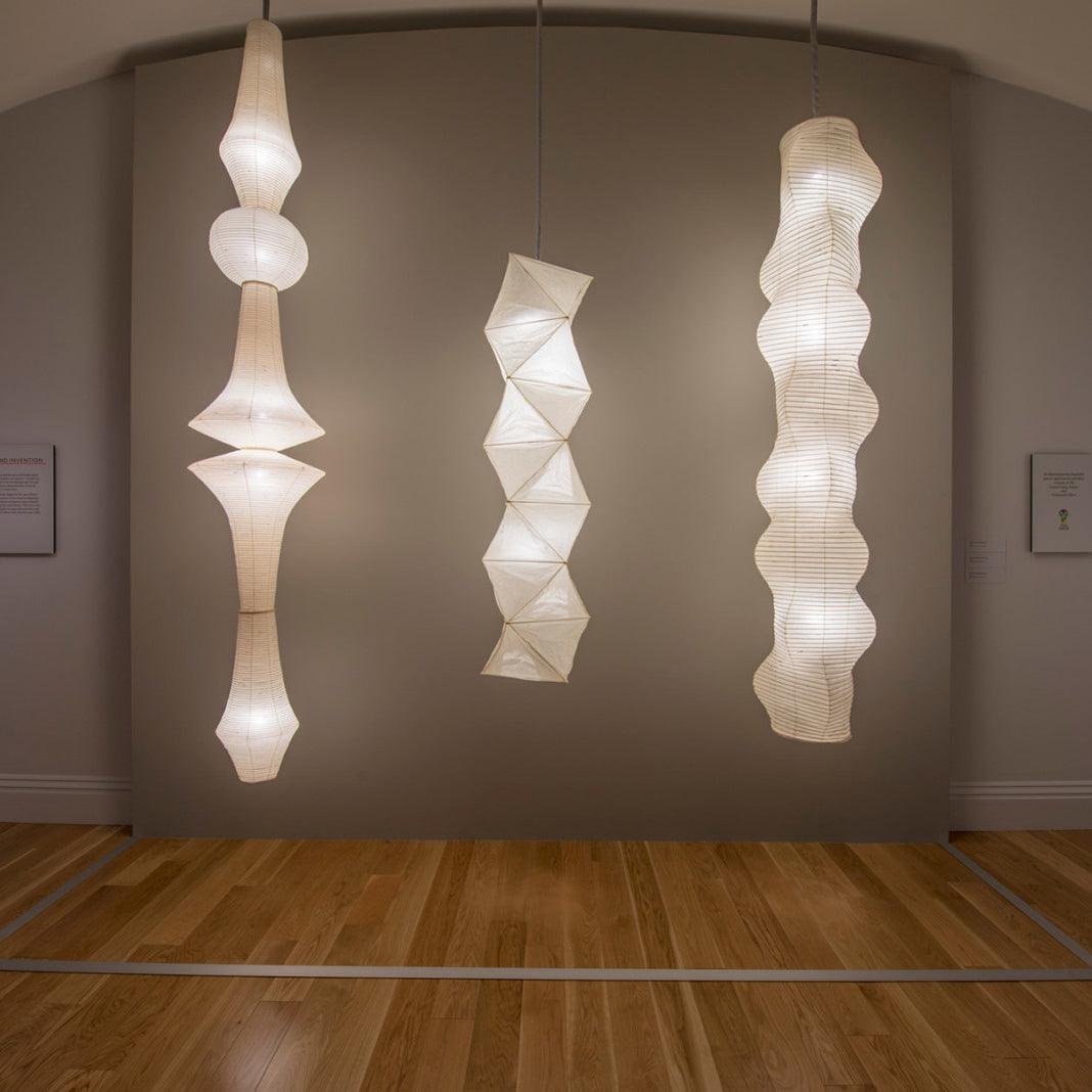 Washi Paper E Ceiling Pendant Lamp Lighting Lobby