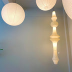 Washi Paper E Ceiling Pendant Lamp Lighting Lobby