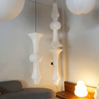 Washi Paper E Ceiling Pendant Lamp Lighting Lobby