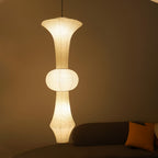 Washi Paper E Ceiling Pendant Lamp Lighting Lobby