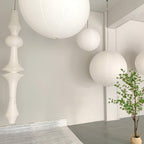 Washi Paper E Ceiling Pendant Lamp Lighting Lobby