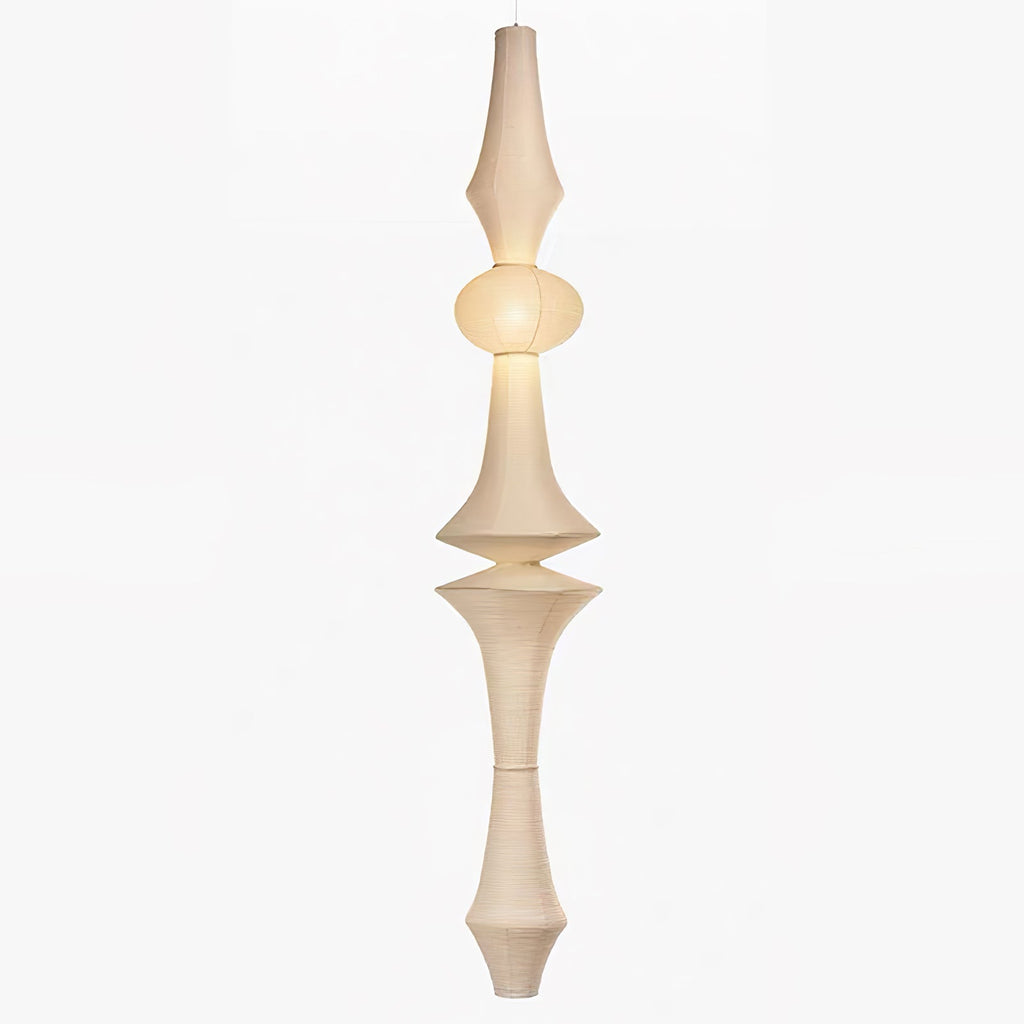 Washi Paper E Ceiling Pendant Lamp Lighting Lobby