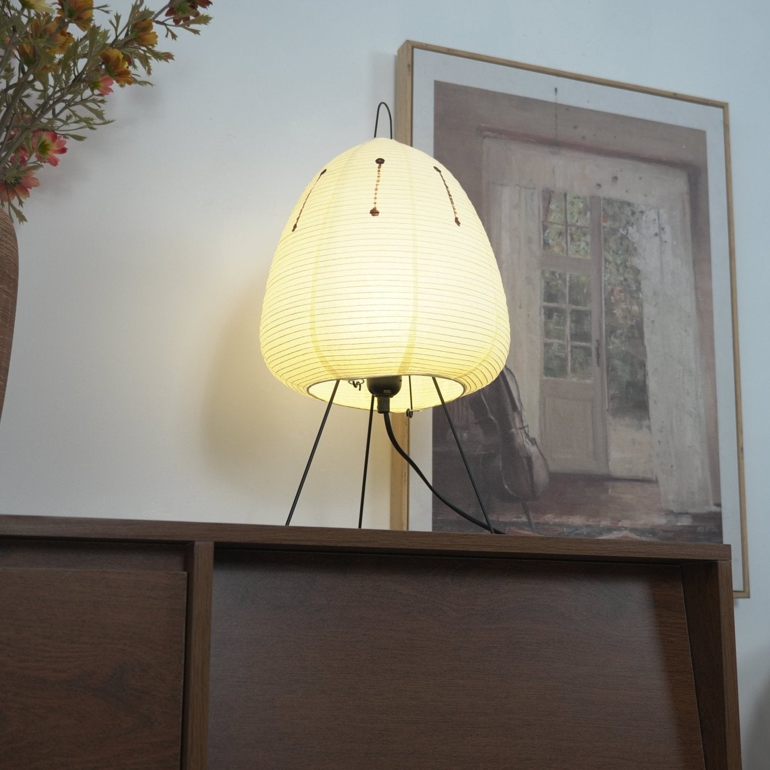 Washi Paper Table Light Lighting Lobby