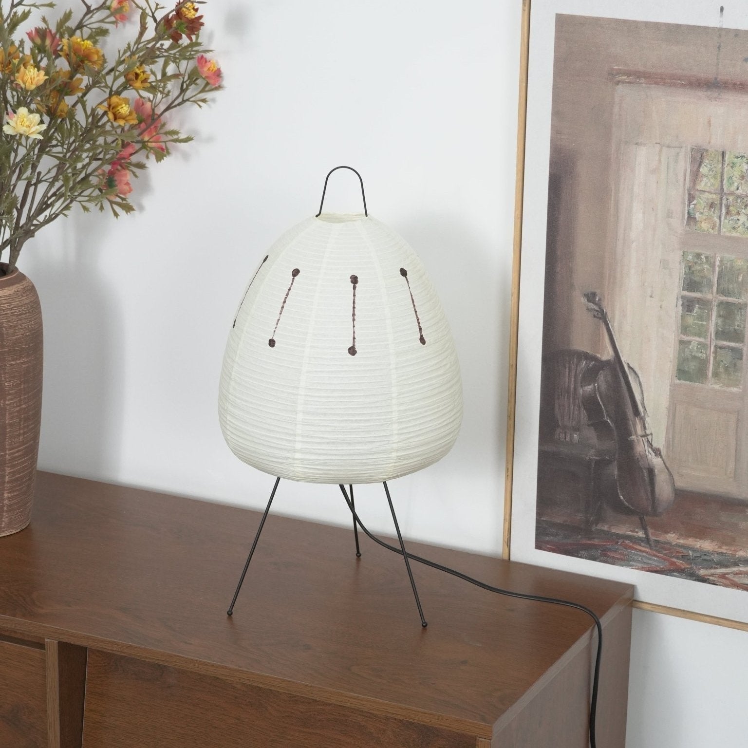 Washi Paper Table Light Lighting Lobby