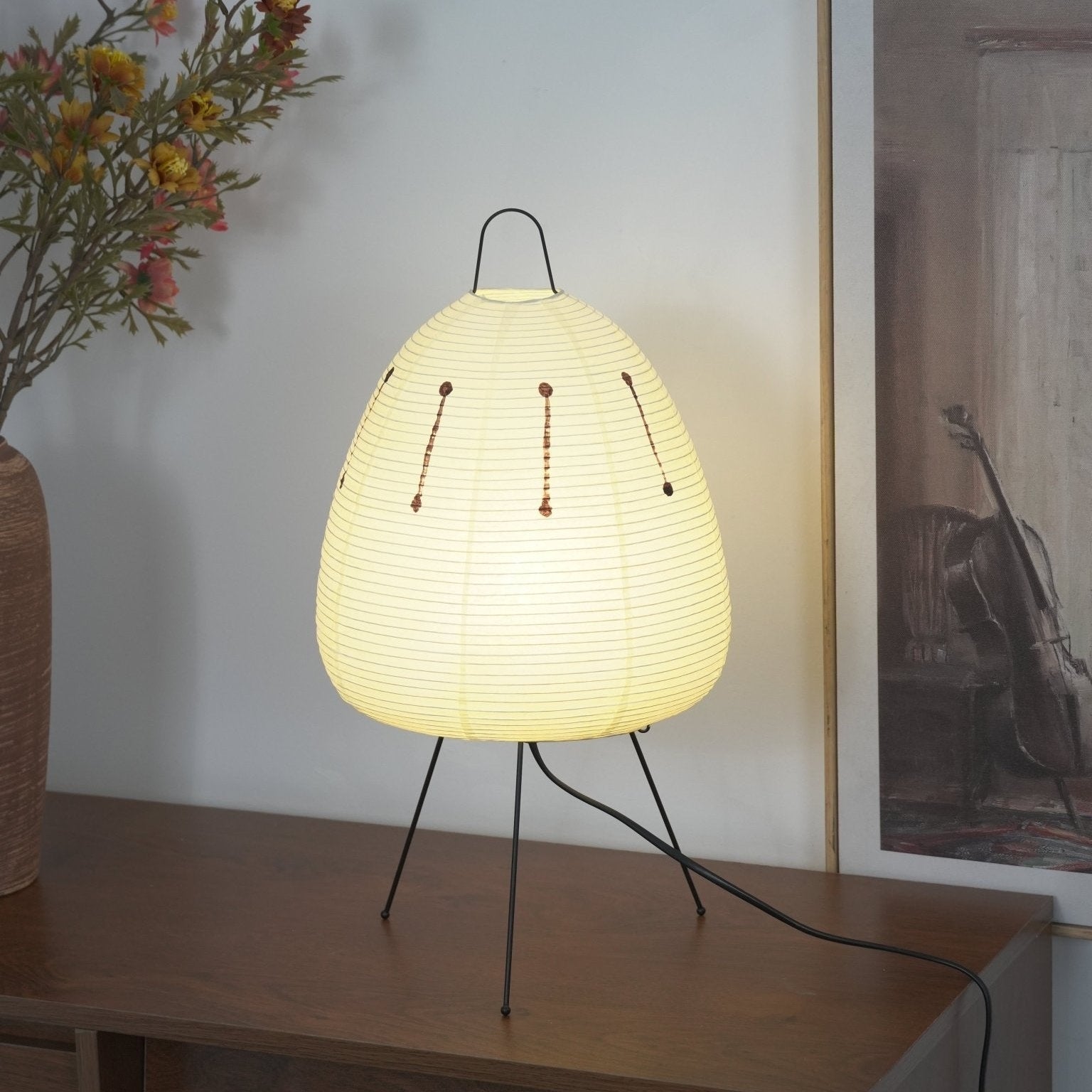 Washi Paper Table Light Lighting Lobby