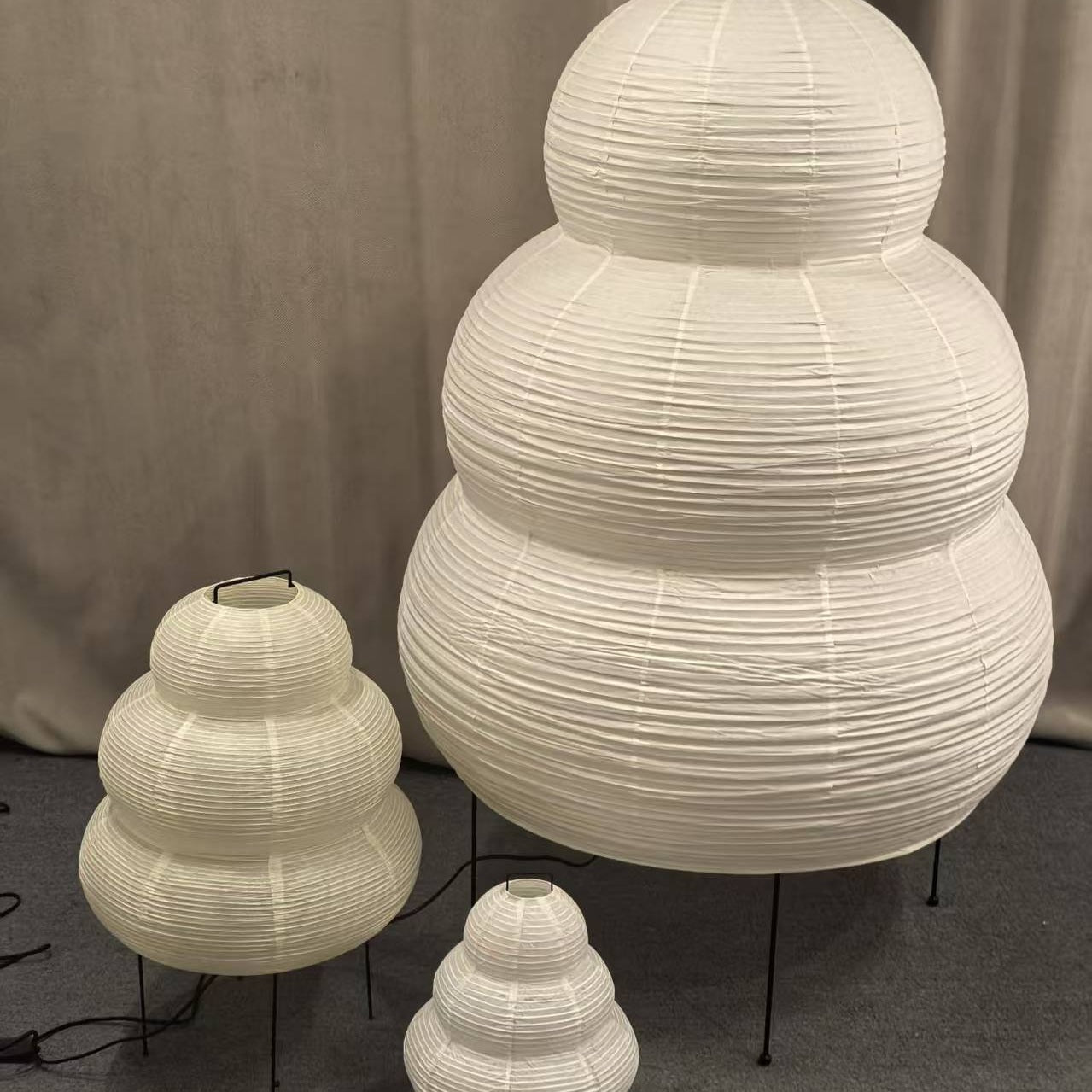 Washi Paper Table Light Lighting Lobby