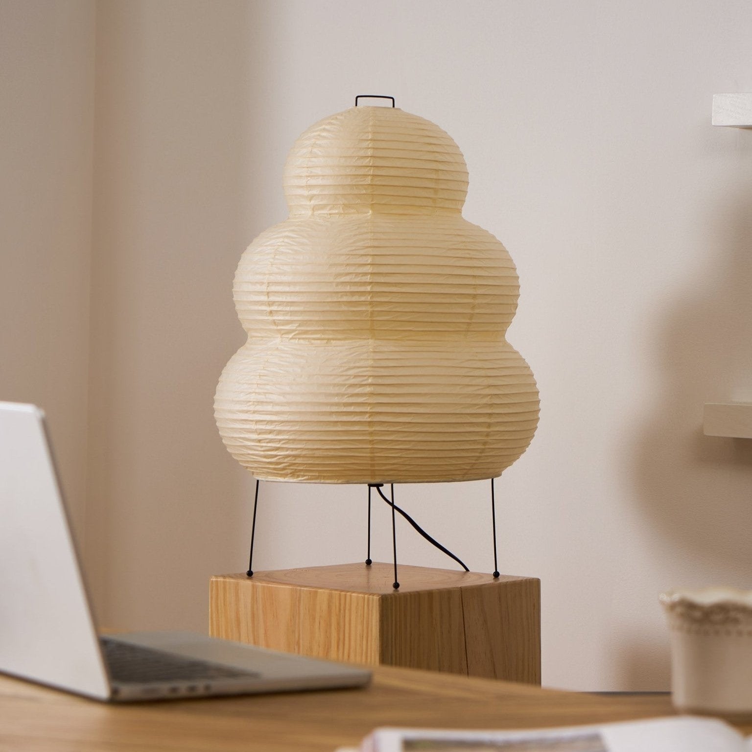 Washi Paper Table Light Lighting Lobby