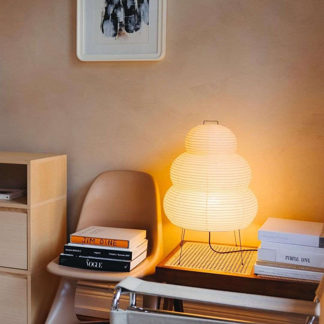 Washi Paper Table Light Lighting Lobby