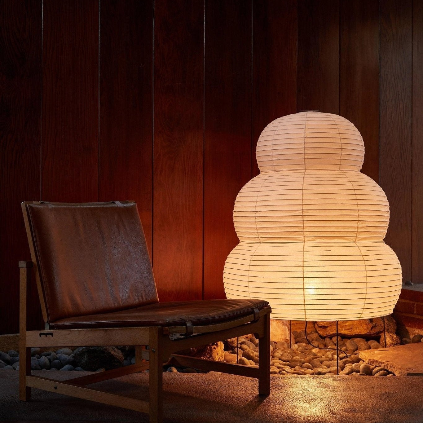 Washi Paper Table Light Lighting Lobby