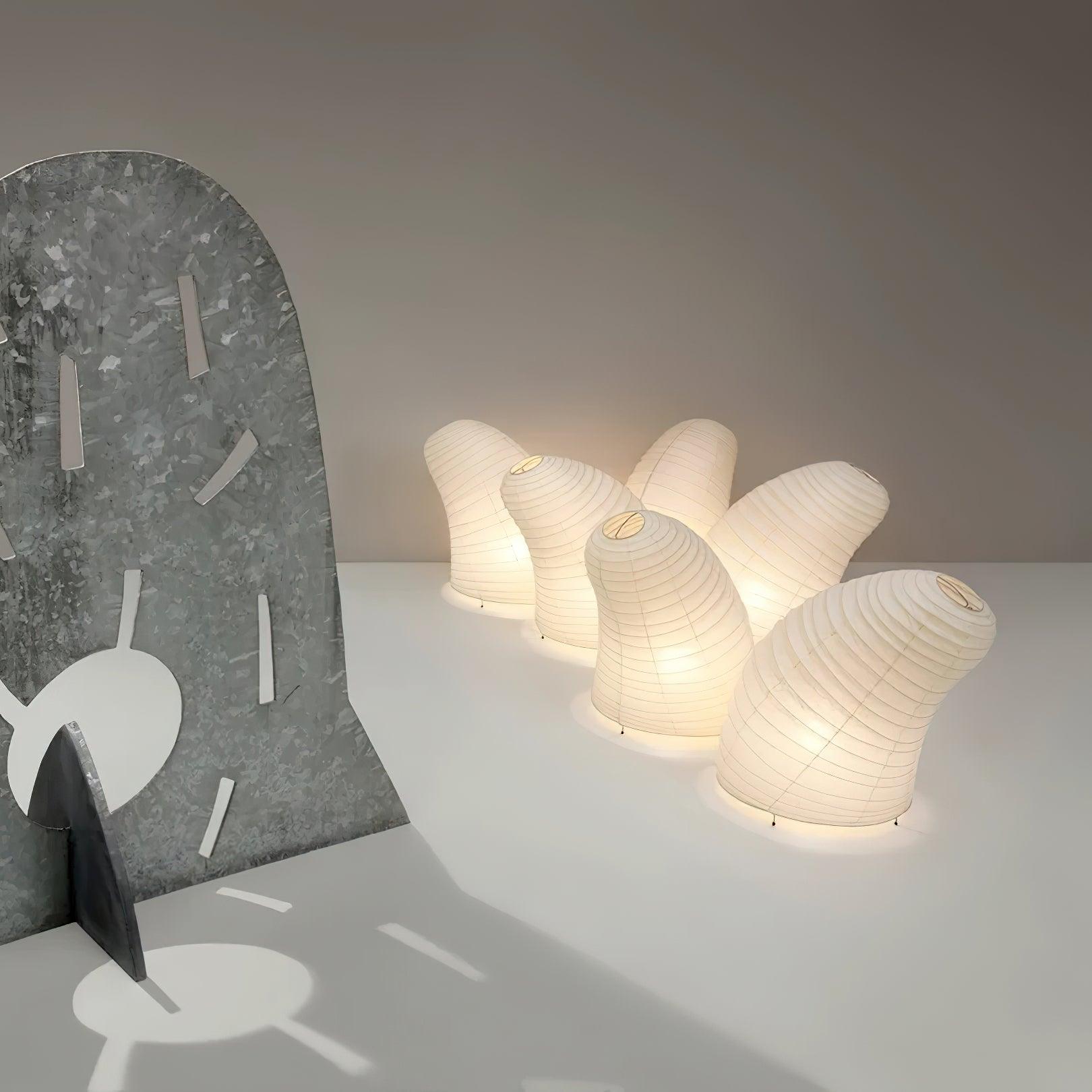 Washi Paper Table Light Lighting Lobby