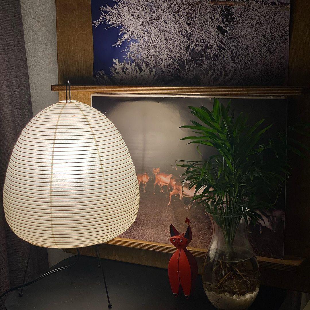 Washi Paper Table Light Lighting Lobby