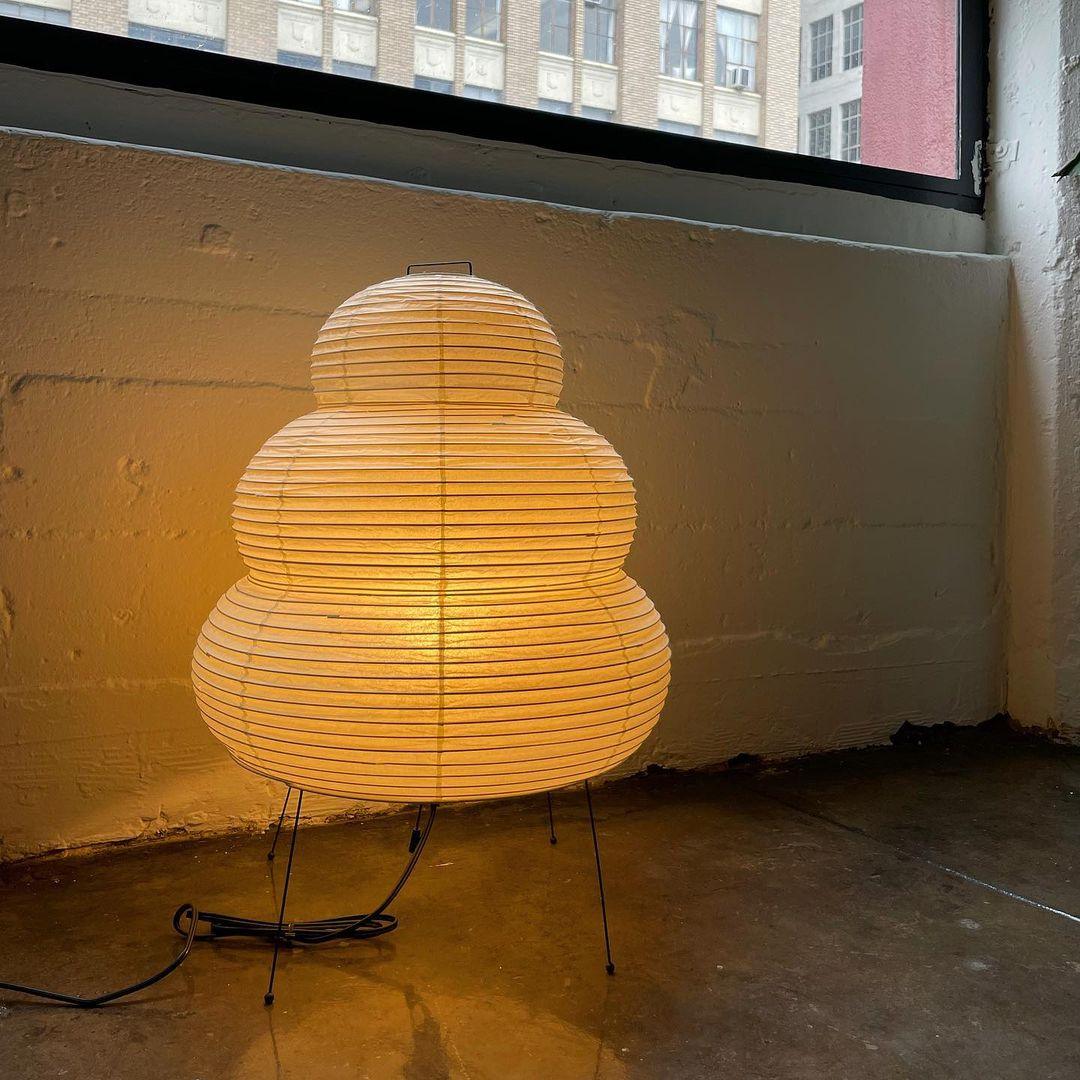 Washi Paper Table Light Lighting Lobby