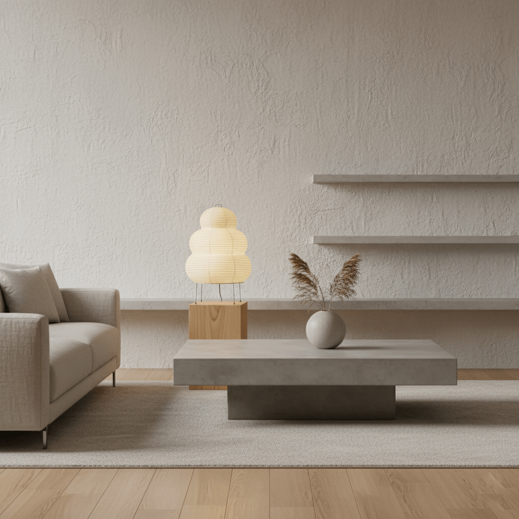 Washi Paper Table Light Lighting Lobby