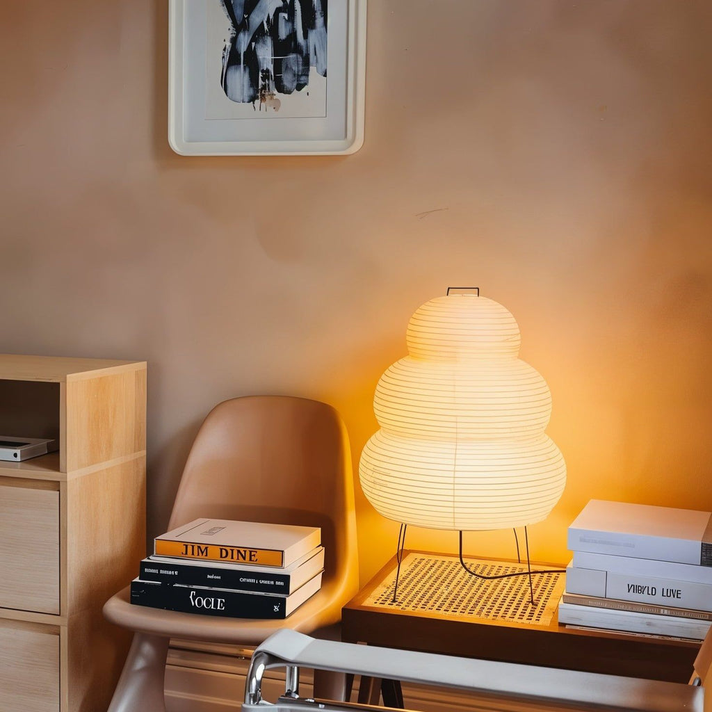 Washi Paper Table Light Lighting Lobby