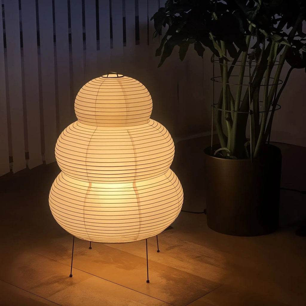 Washi Paper Table Light Lighting Lobby