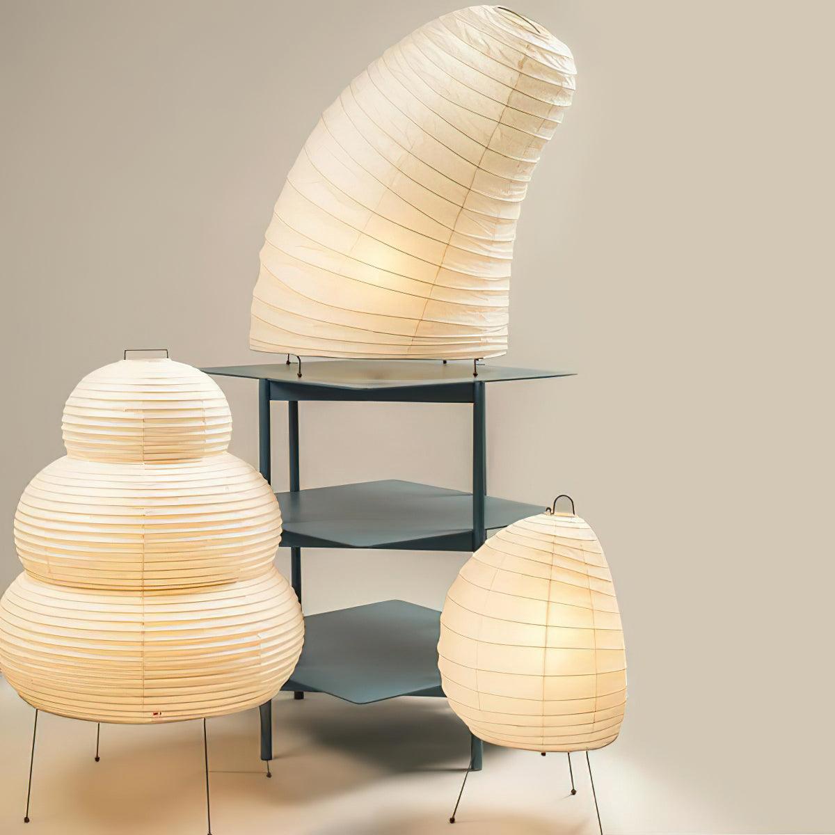 Washi Paper Table Light Lighting Lobby