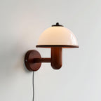 Wooden Mushroom Wall Light Lighting Lobby