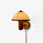 Wooden Mushroom Wall Light Lighting Lobby