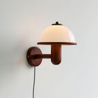 Wooden Mushroom Wall Light Lighting Lobby