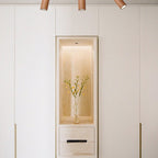 Wooden Track Pendant Light Lighting Lobby