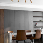 Wooden Track Pendant Light Lighting Lobby