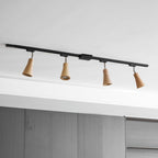 Wooden Track Pendant Light Lighting Lobby