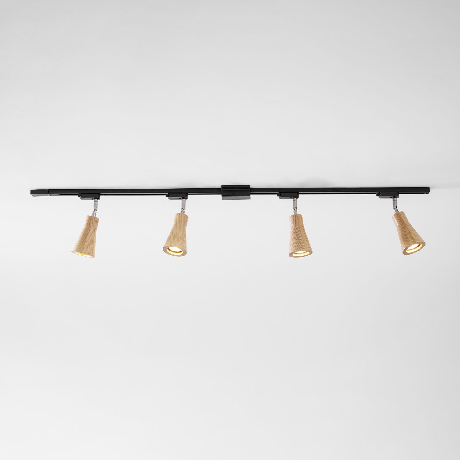 Wooden Track Pendant Light Lighting Lobby