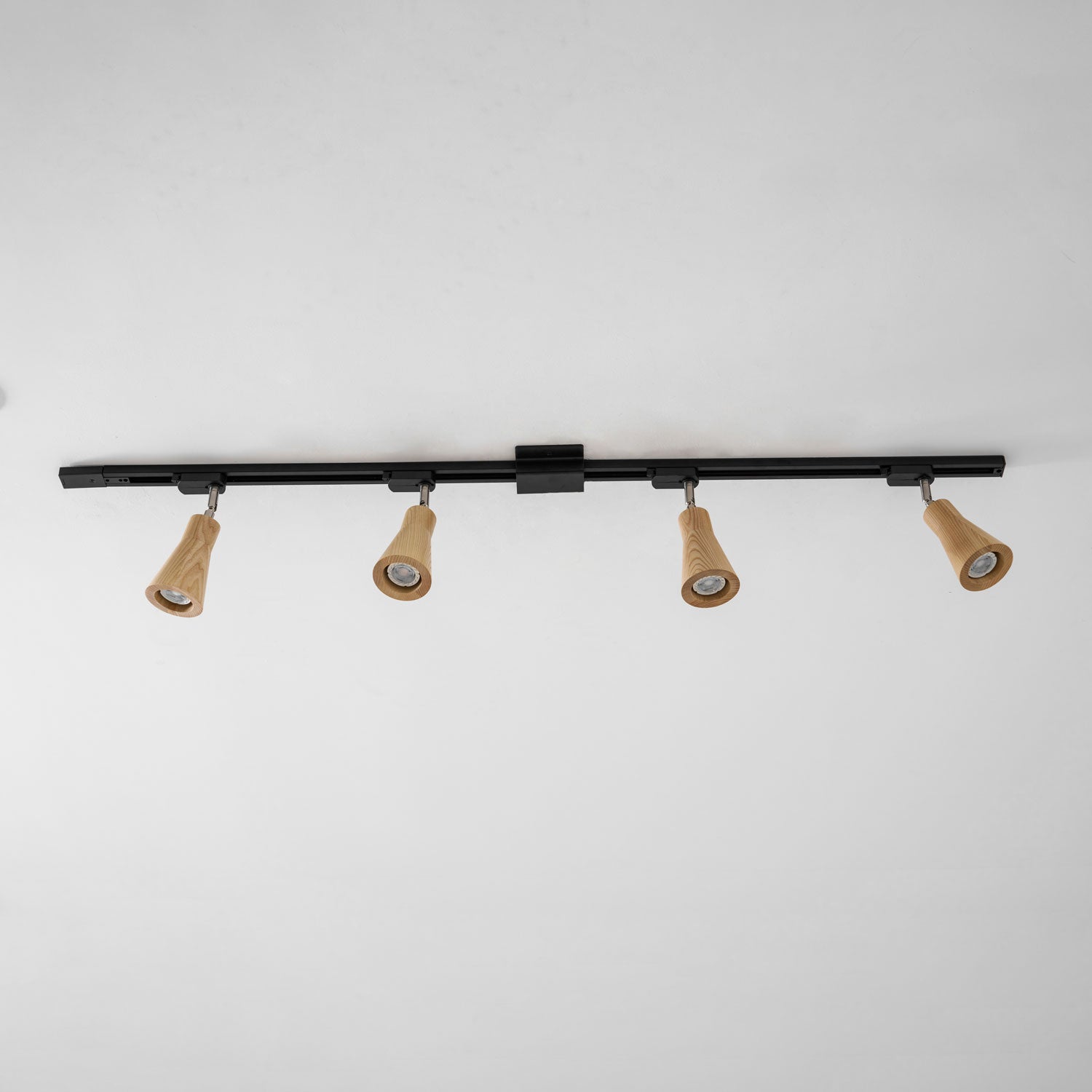 Wooden Track Pendant Light Lighting Lobby