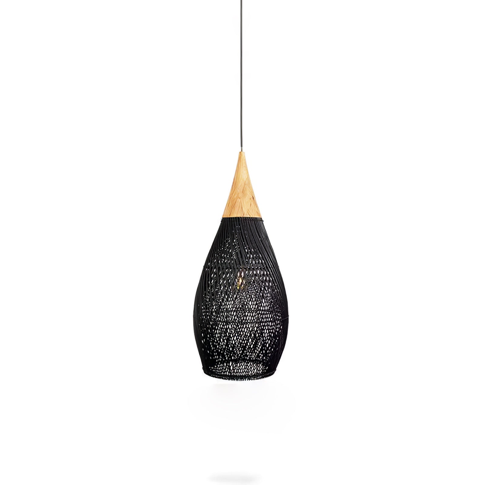 Woven Rattan Ceiling Light Lighting Lobby