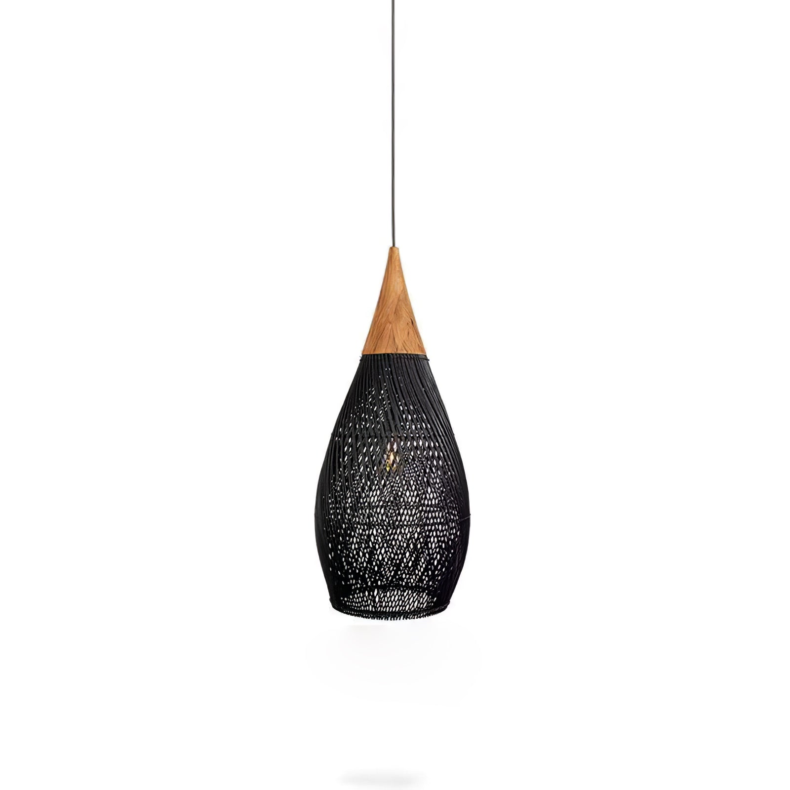 Woven Rattan Ceiling Light Lighting Lobby