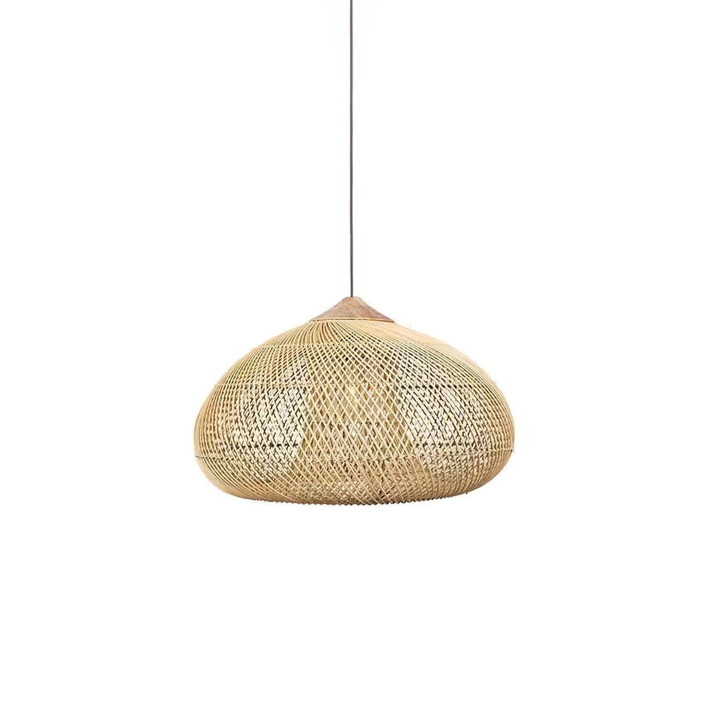 Woven Rattan Ceiling Light Lighting Lobby
