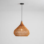 Woven Rattan Ceiling Light Lighting Lobby