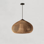 Woven Rattan Ceiling Light Lighting Lobby