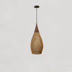 Woven Rattan Ceiling Light Lighting Lobby