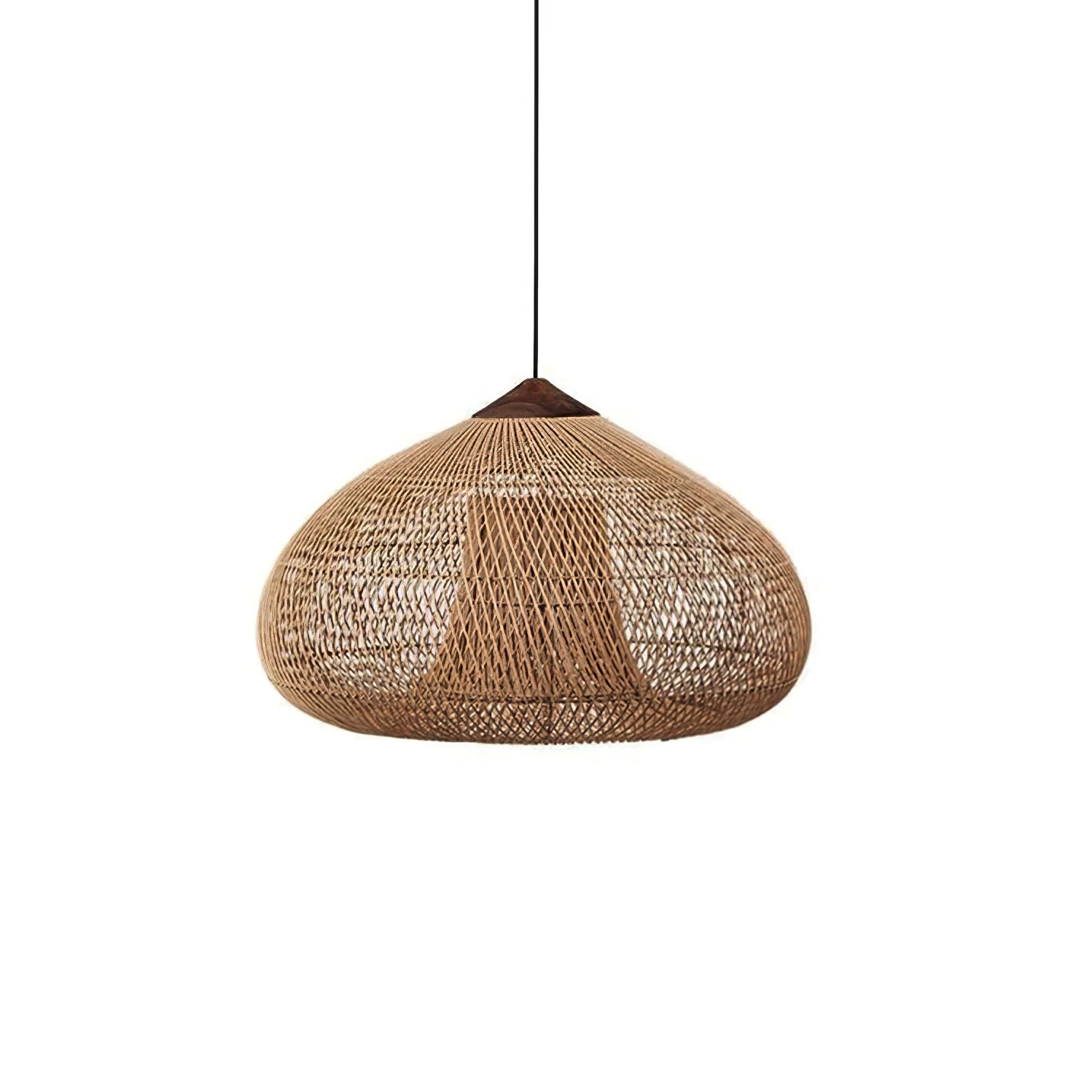 Woven Rattan Ceiling Light Lighting Lobby
