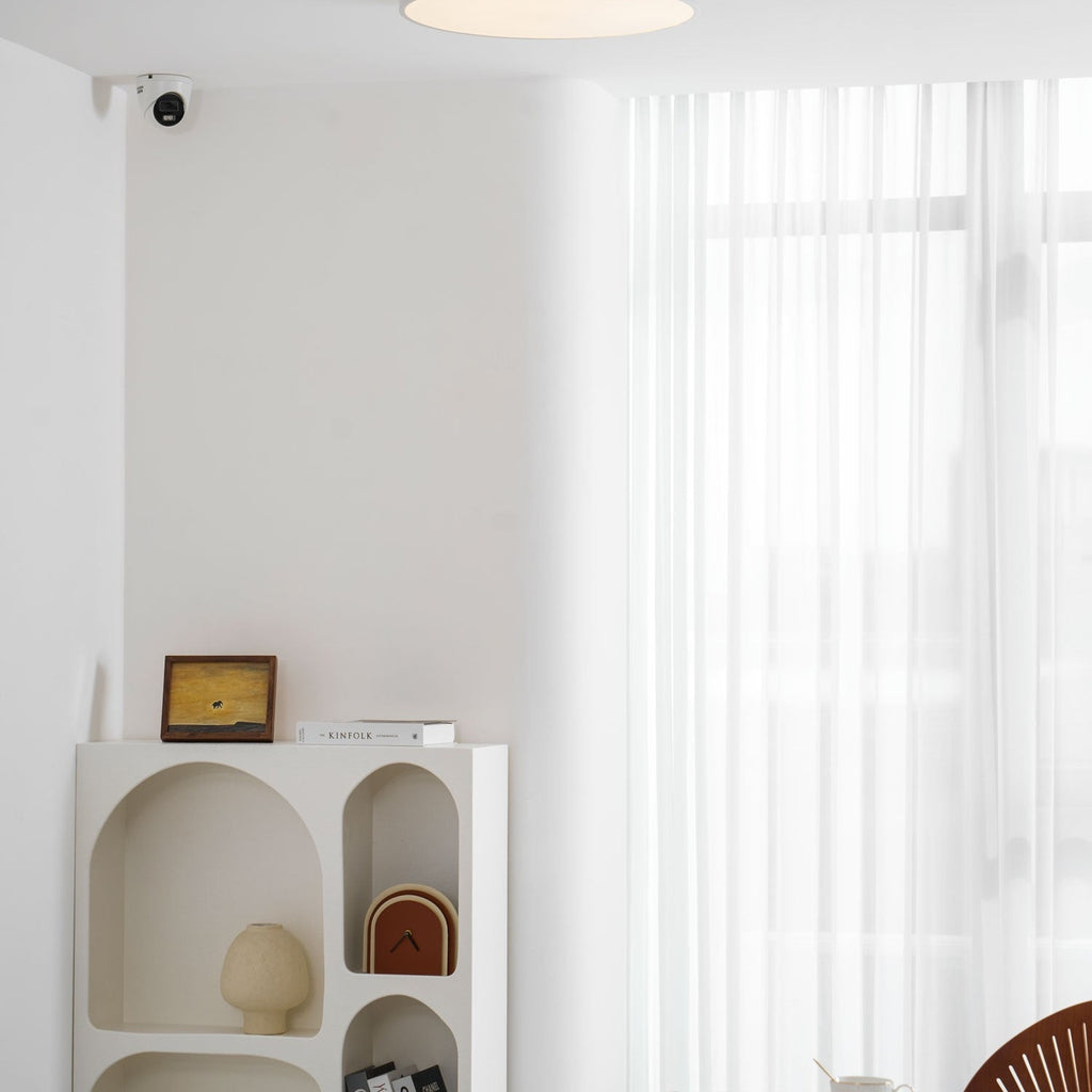Zara Circular Wooden Suspension Light Lighting Lobby
