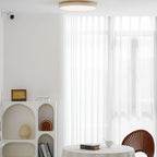Zara Circular Wooden Suspension Light Lighting Lobby