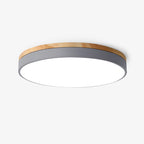 Zara Circular Wooden Suspension Light Lighting Lobby