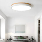 Zara Circular Wooden Suspension Light Lighting Lobby