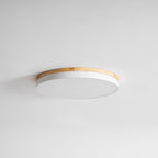 Zara Circular Wooden Suspension Light Lighting Lobby