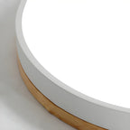 Zara Circular Wooden Suspension Light Lighting Lobby