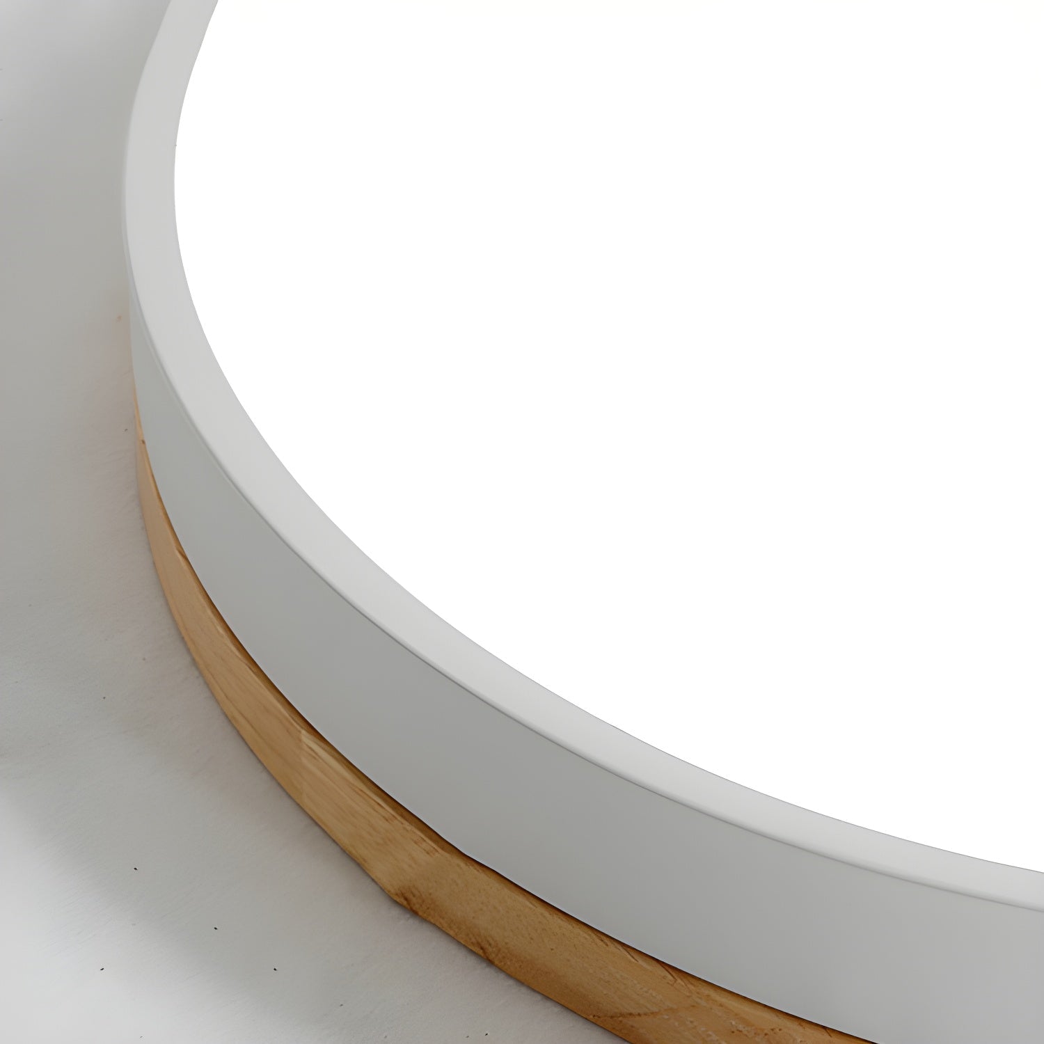 Zara Circular Wooden Suspension Light Lighting Lobby