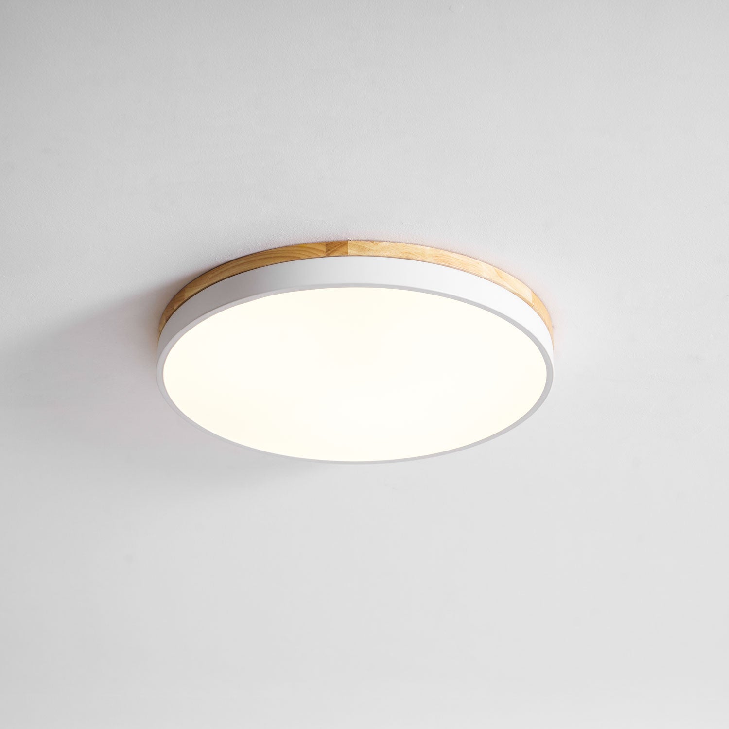 Zara Circular Wooden Suspension Light Lighting Lobby