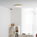 Zara Circular Wooden Suspension Light Lighting Lobby