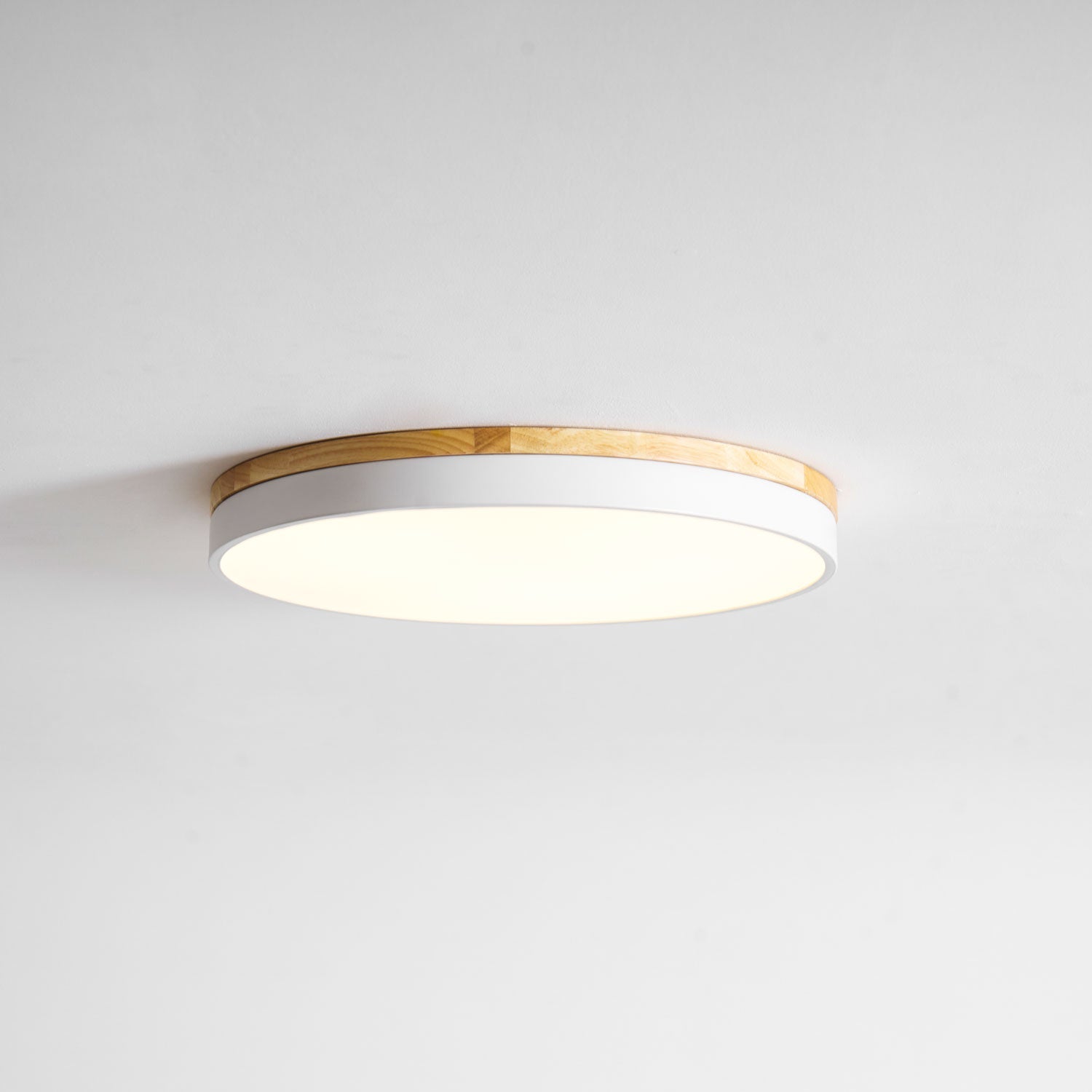 Zara Circular Wooden Suspension Light Lighting Lobby
