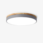 Zara Circular Wooden Suspension Light Lighting Lobby