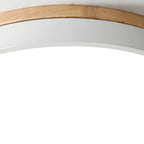 Zara Circular Wooden Suspension Light Lighting Lobby